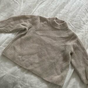 Caramel wool sweater